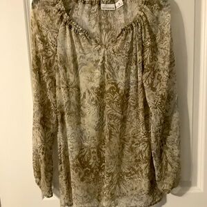 Liz Claiborne sheer blouse